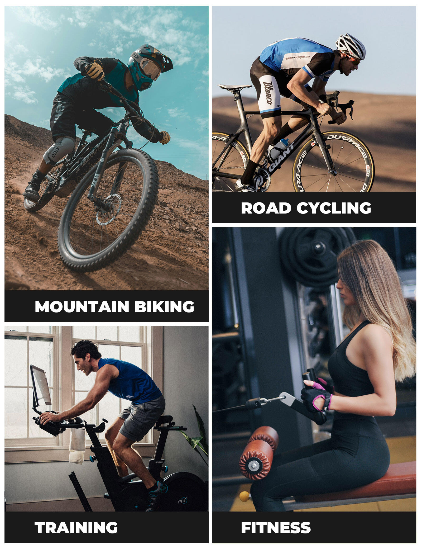 ROCKBROS Halbfinger Fahrradhandschuhe 7/7