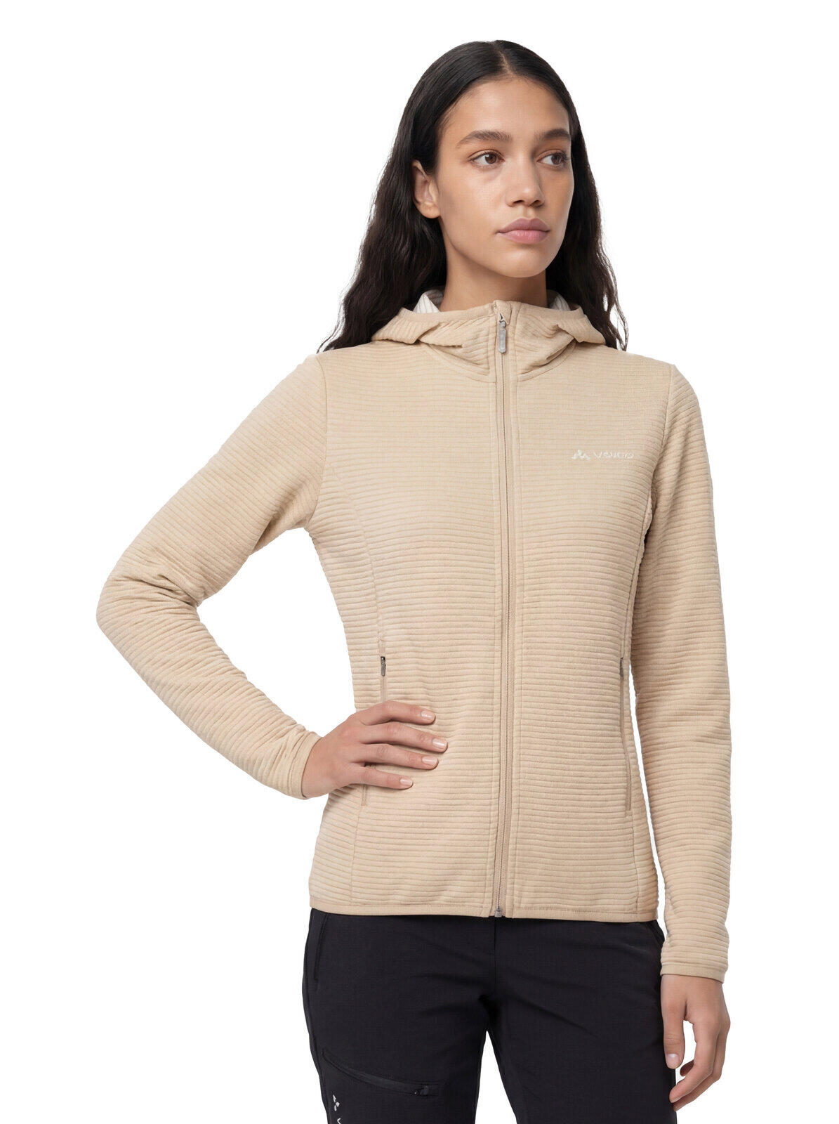 Fleecejacke W Strona Hoody Jacket II 3/4