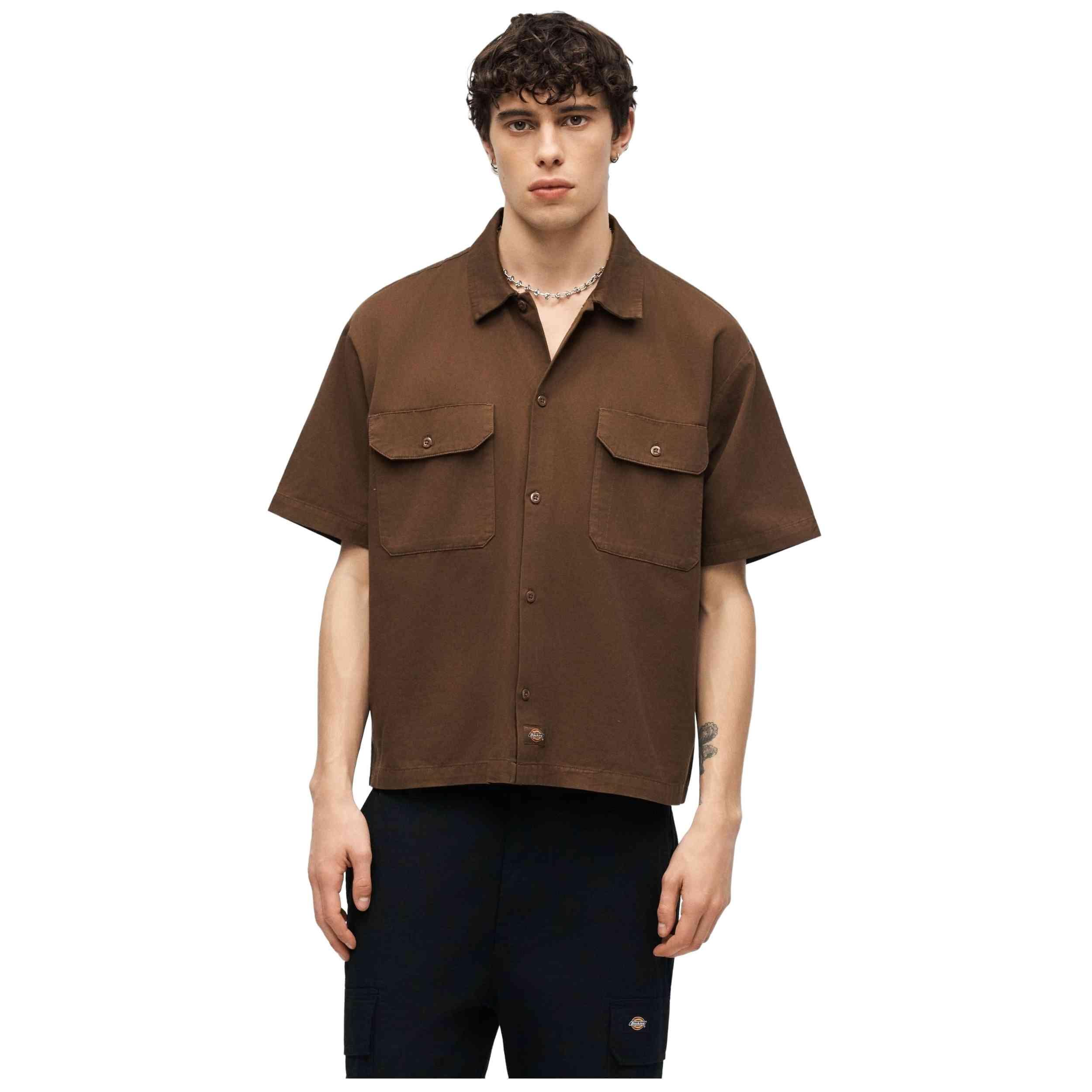 Chemise Dickies modèle 247 GD Work Shirt SS pour homme 4/4