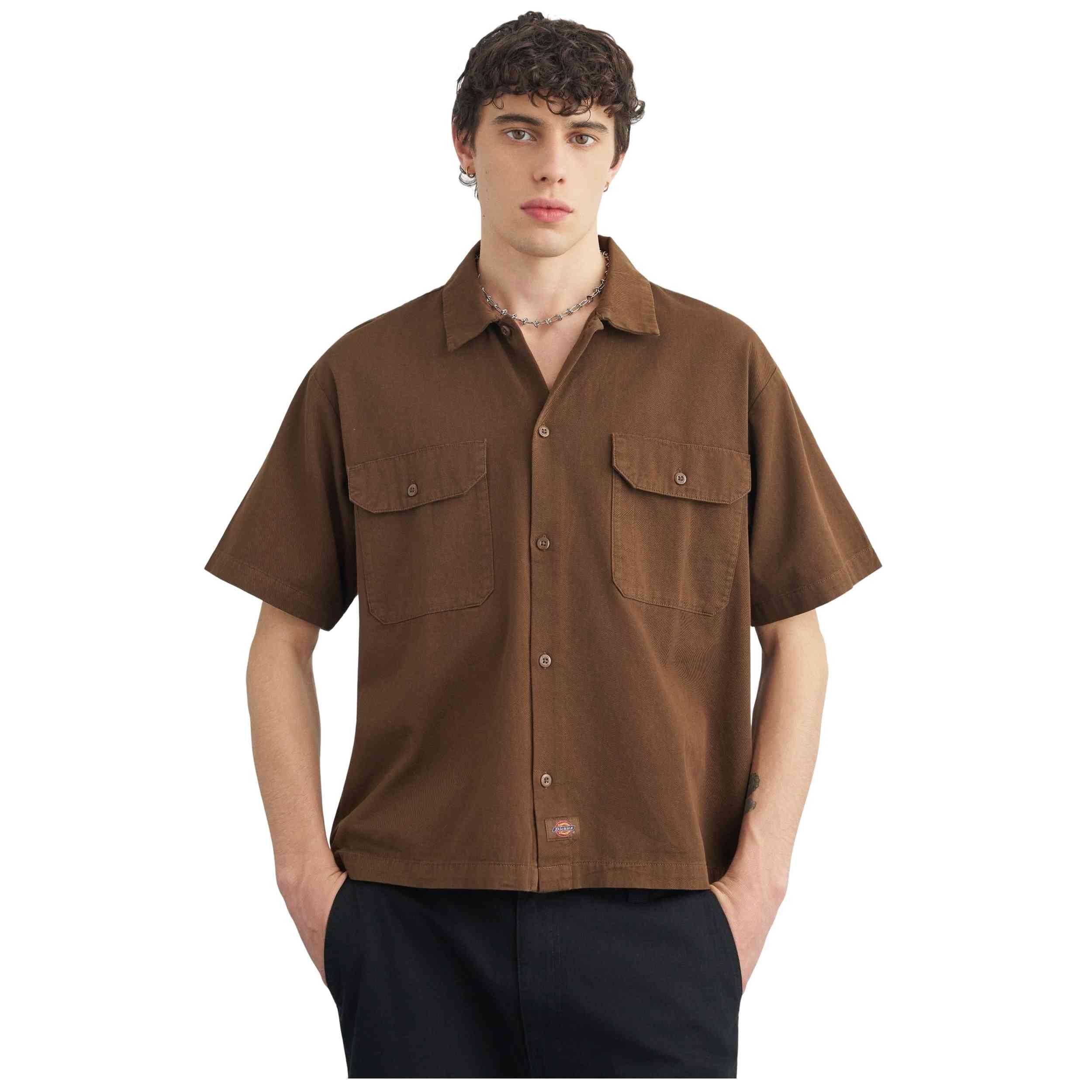 Chemise Dickies modèle 247 GD Work Shirt SS pour homme 1/4