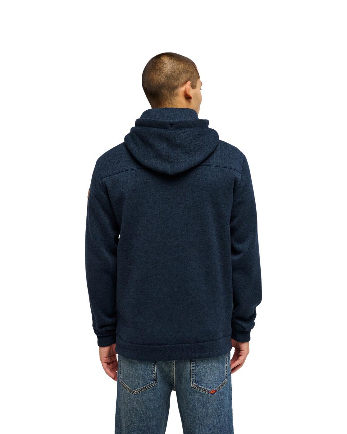 Sudadera con capucha KELLER Azul Hombre 2/4