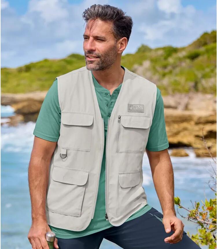 Gilet Reporter Zippé  2/5