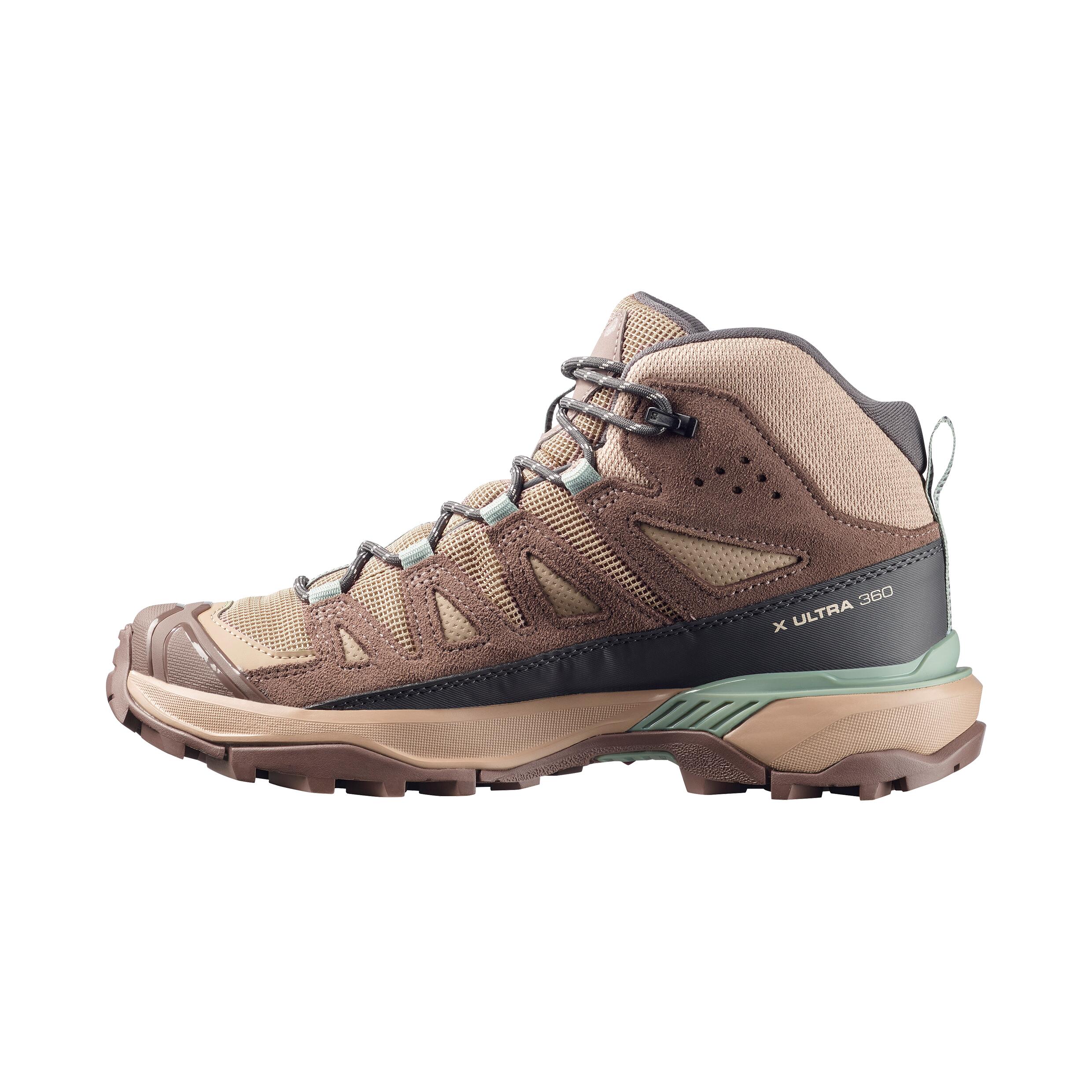 Obuwie Turystyka piesza Kobiety X ULTRA 360 LEATHER MID GORE-TEX 3/7