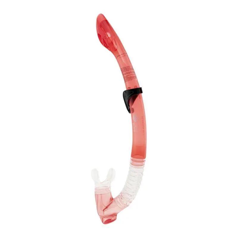 Childrens/Kids Oxy Snorkel (Black/Transparent/Orange) One Size