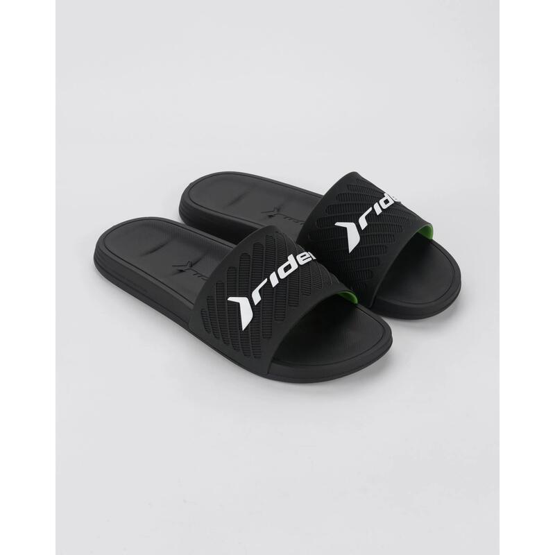 Papuci universali 12323av709 pentru vară negri bărbătești