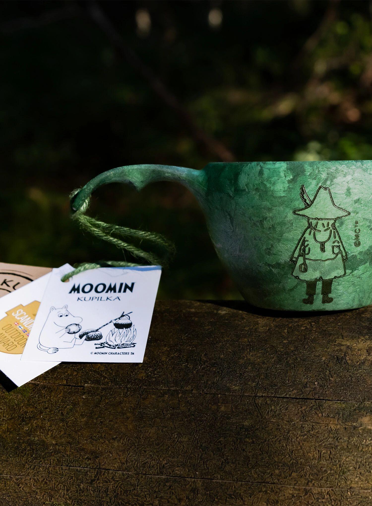 Kubek turystyczny Kupilka 37 Moomin Snufkin (0,37 l) - green 3/3