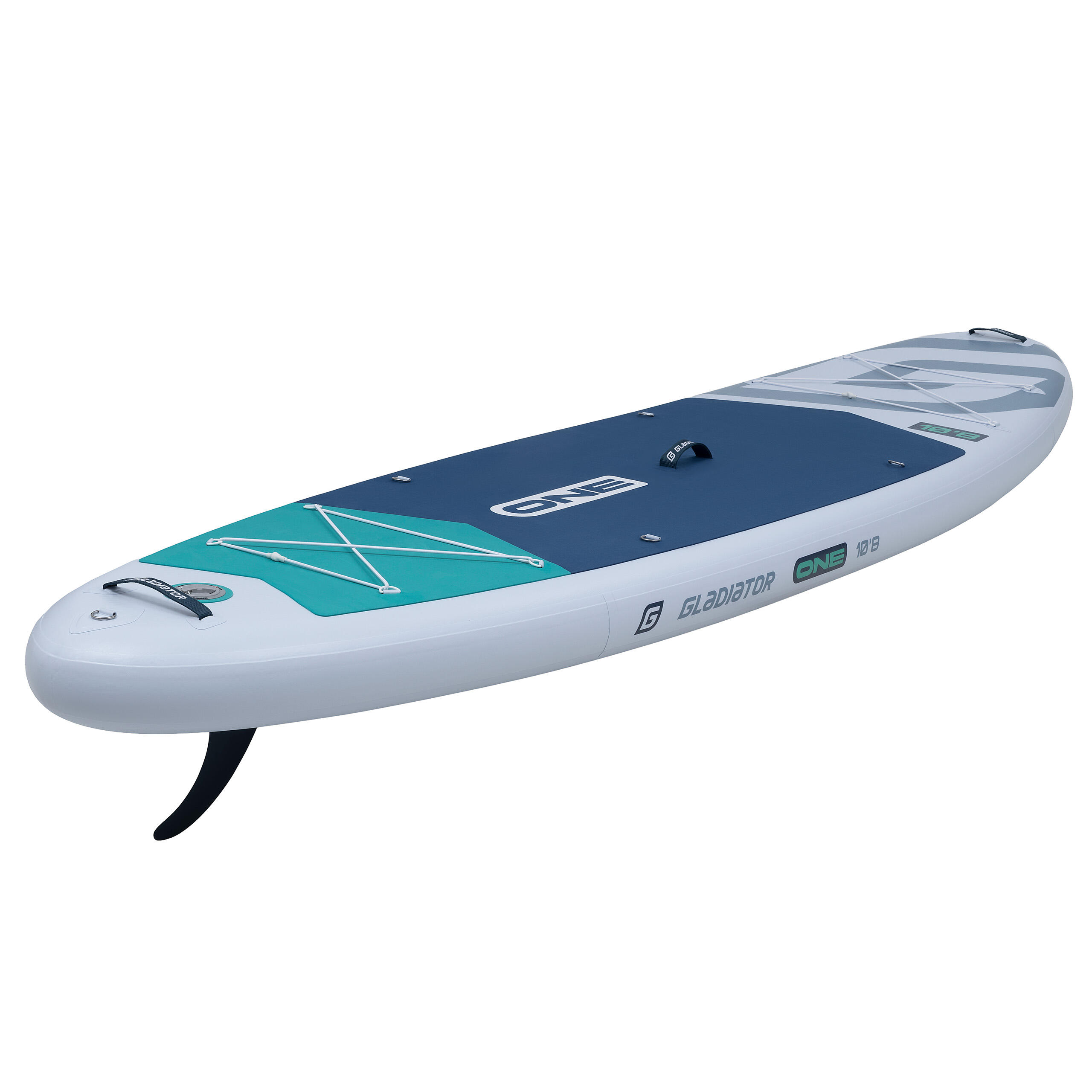 Deska SUP Gladiator ONE 10'8 Allround White 2026 + Bojka Czarna + Pióro 3/7