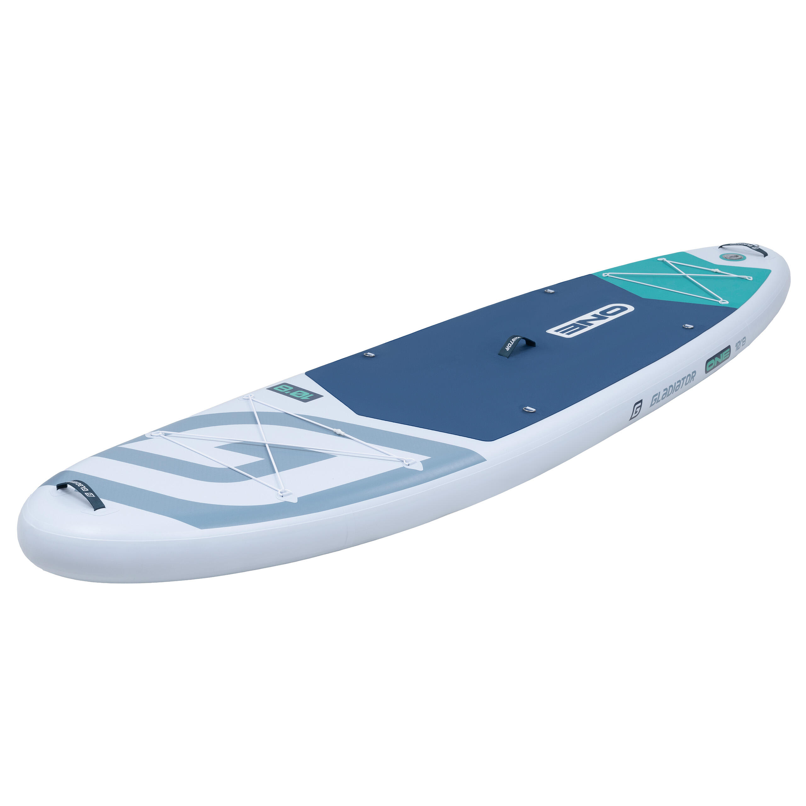 Deska SUP Gladiator ONE 10'8 Allround White 2026 + Bojka Czarna + Pióro 2/7