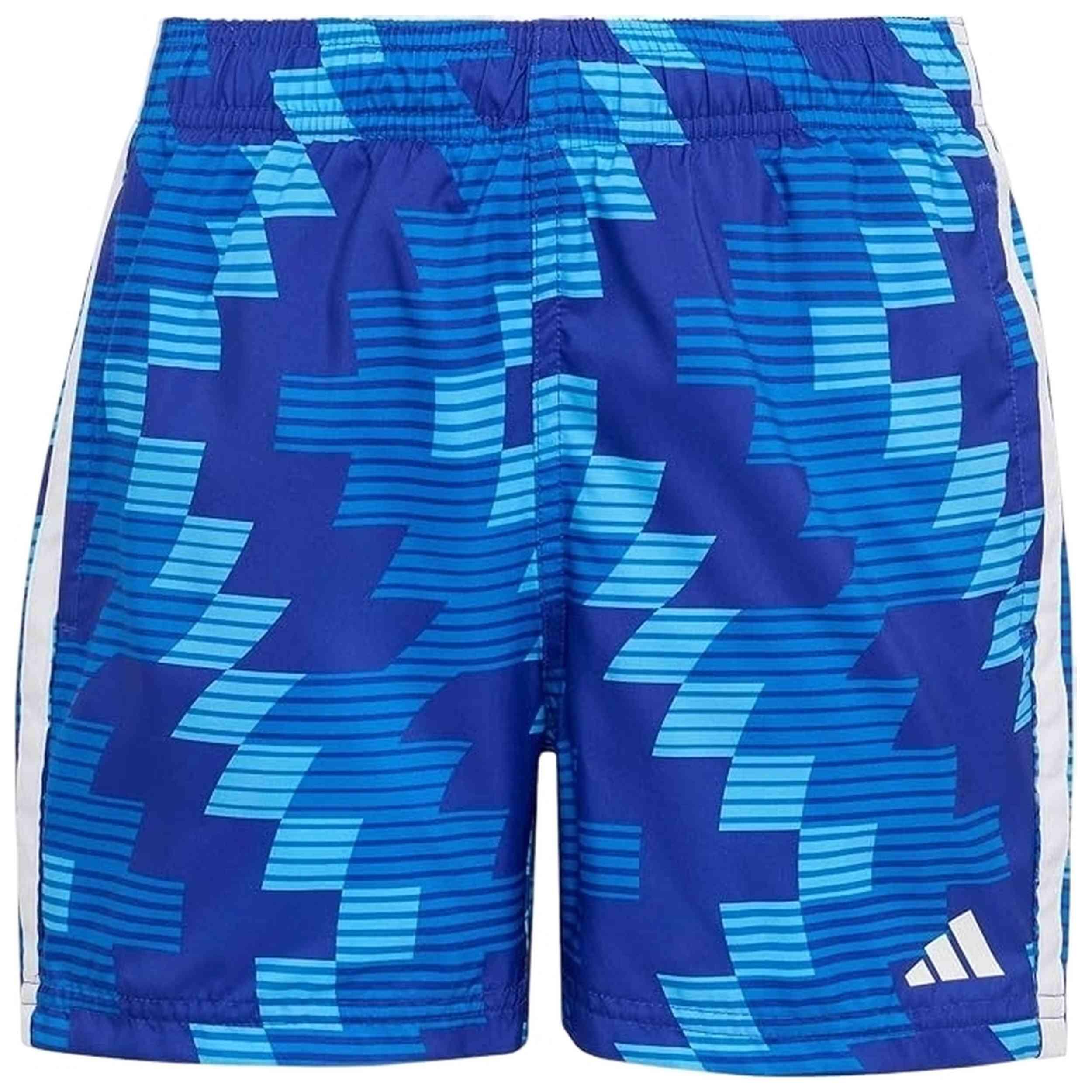 Maillot de bain Adidas modèle FB AOP SH Y pour unisexe enfants 1/3