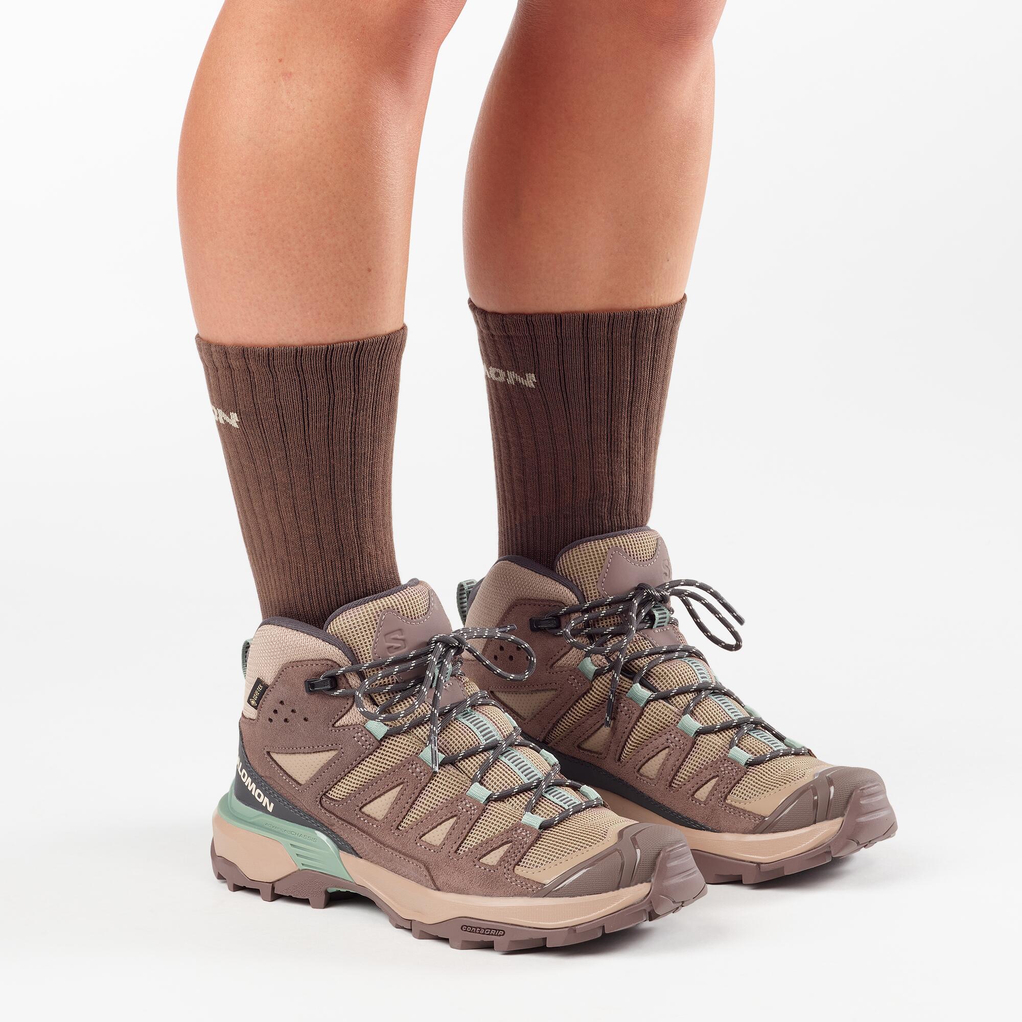Obuwie Turystyka piesza Kobiety X ULTRA 360 LEATHER MID GORE-TEX 4/7