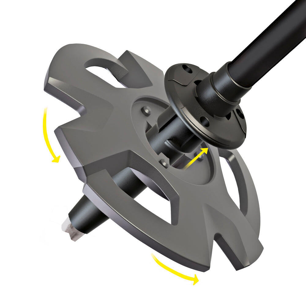 Kije trekingowe Masters SCOUT ALUMINUM ALUMINUM/ANTHRACITE Uniwersalny 3/3