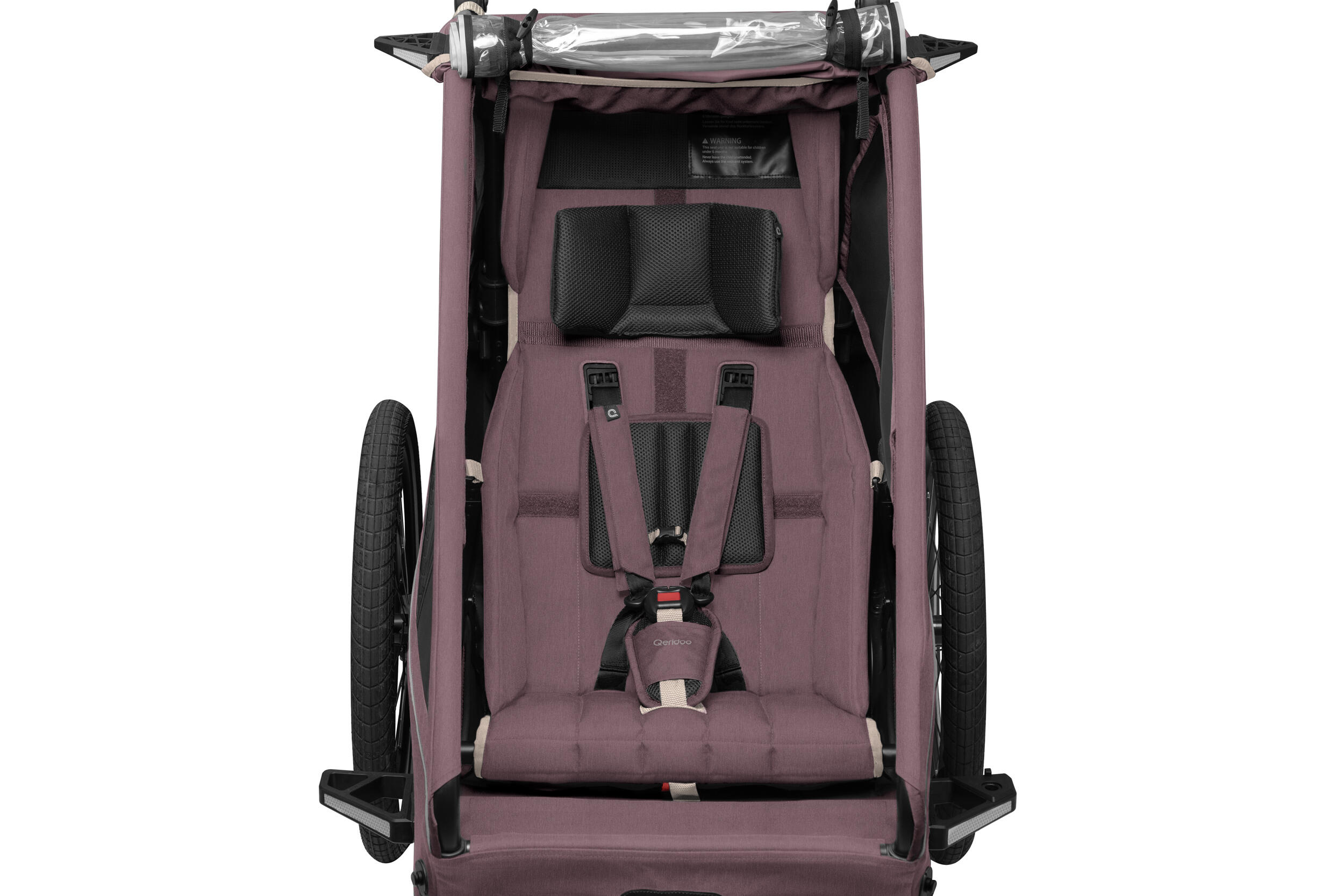 Fahrradanhänger Kidgoo 1 Wildberry Violet 4/5