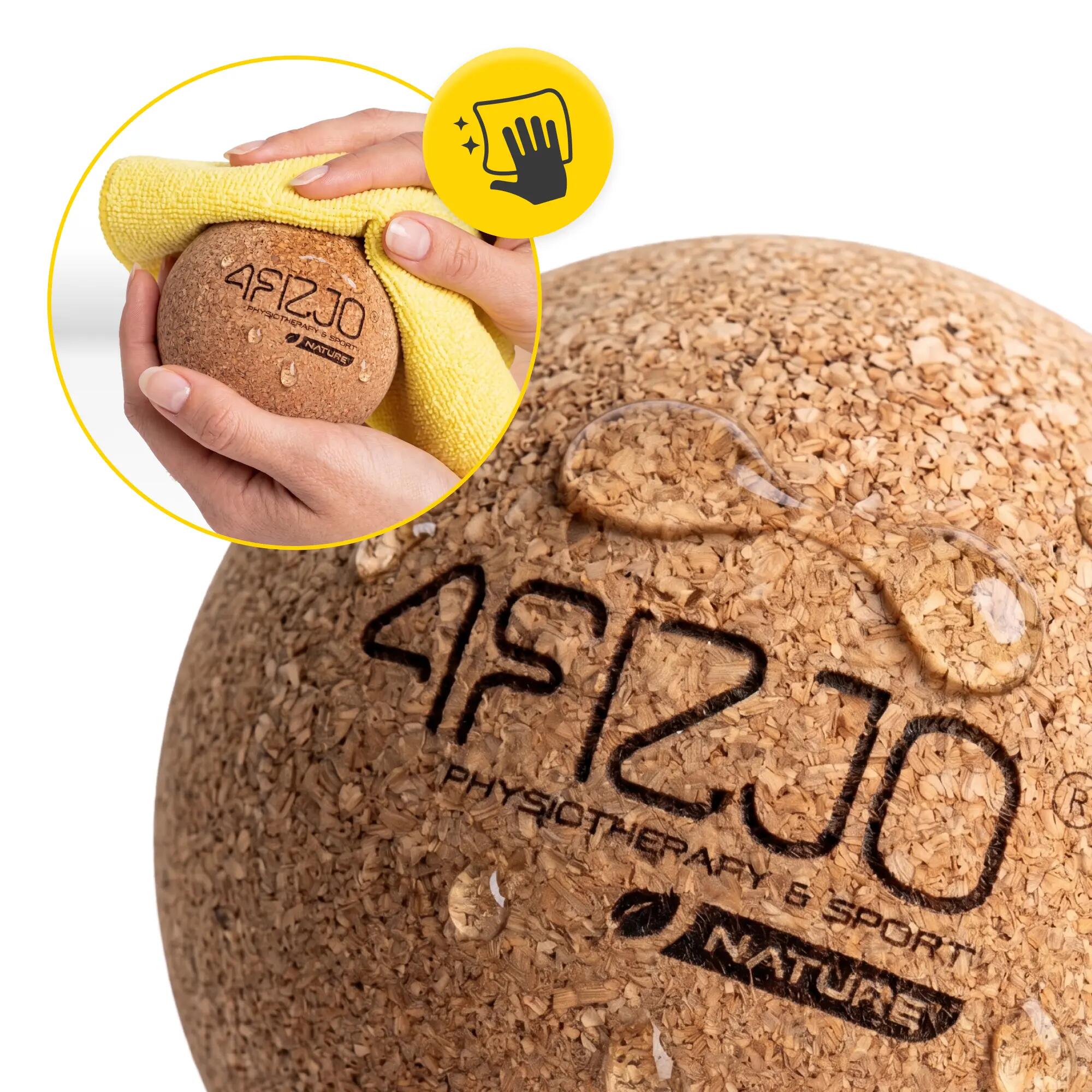 Korkový masážní míček 8 cm 4FIZJO 6/10