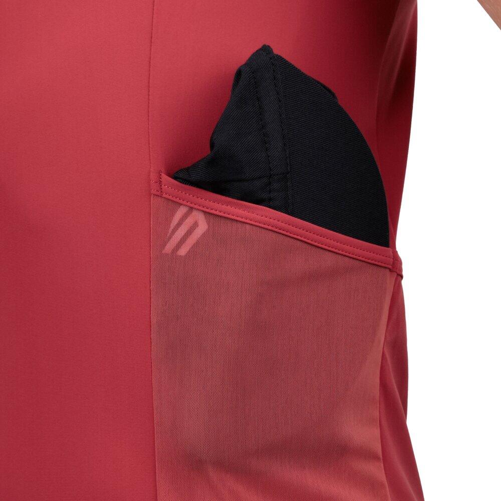 Camisola de ciclismo gravel de manga curta para homem GM2 Golden Pedals Red Enca 4/8