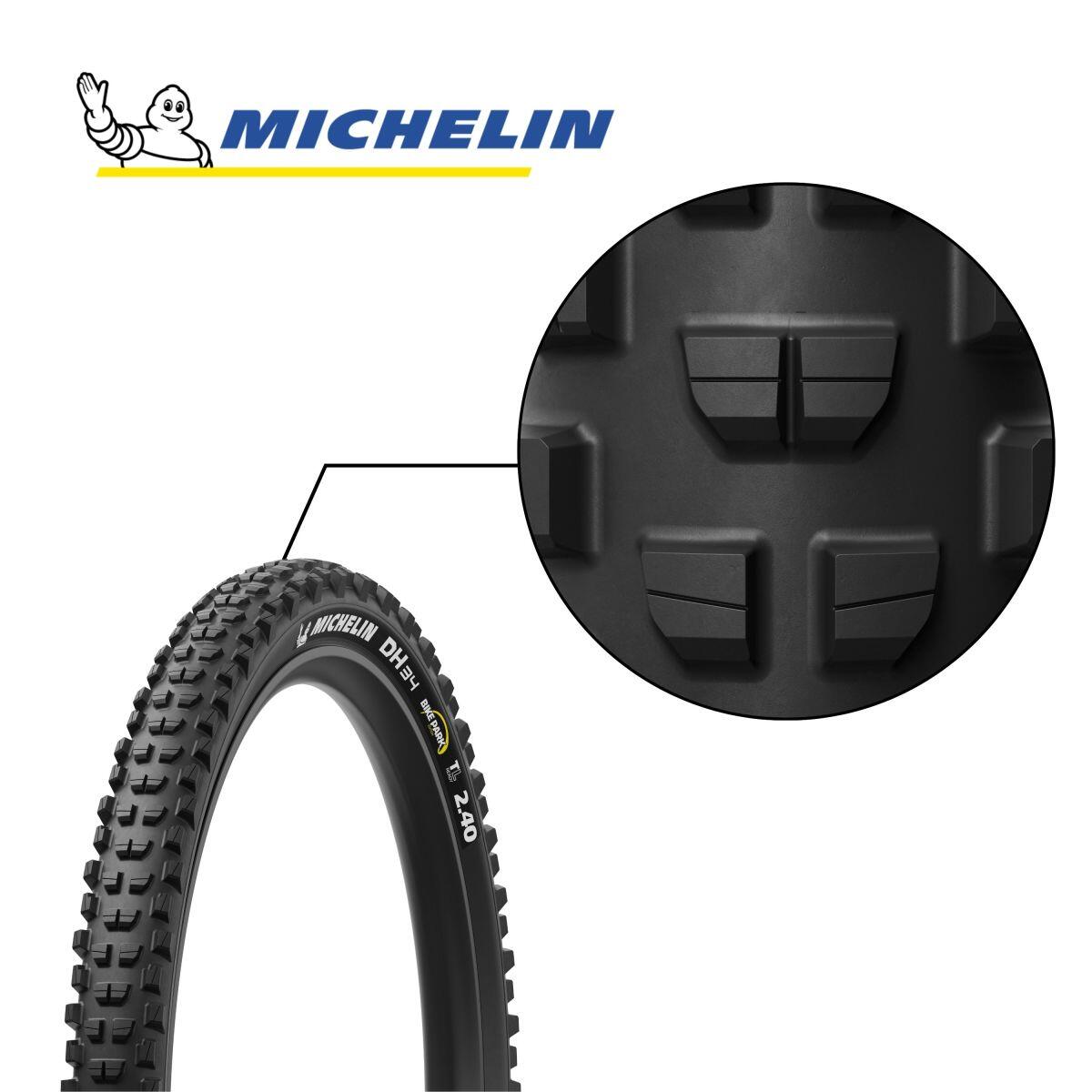 Lot de 2 pneus VTT DH Bike Park 29x2.40 Tubeless Ready 61-622 3/7