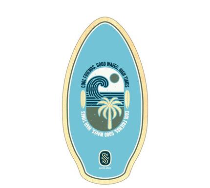 Hightimes 44 - Skimboard aus Holz