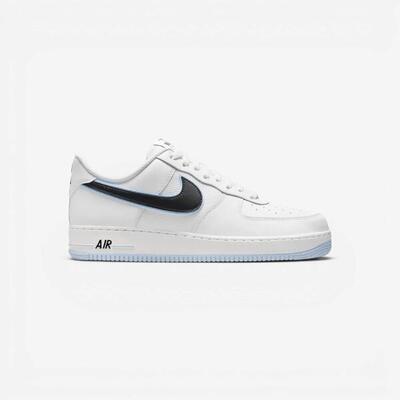 Nike air force 1 low '07 white black hydrogen blue