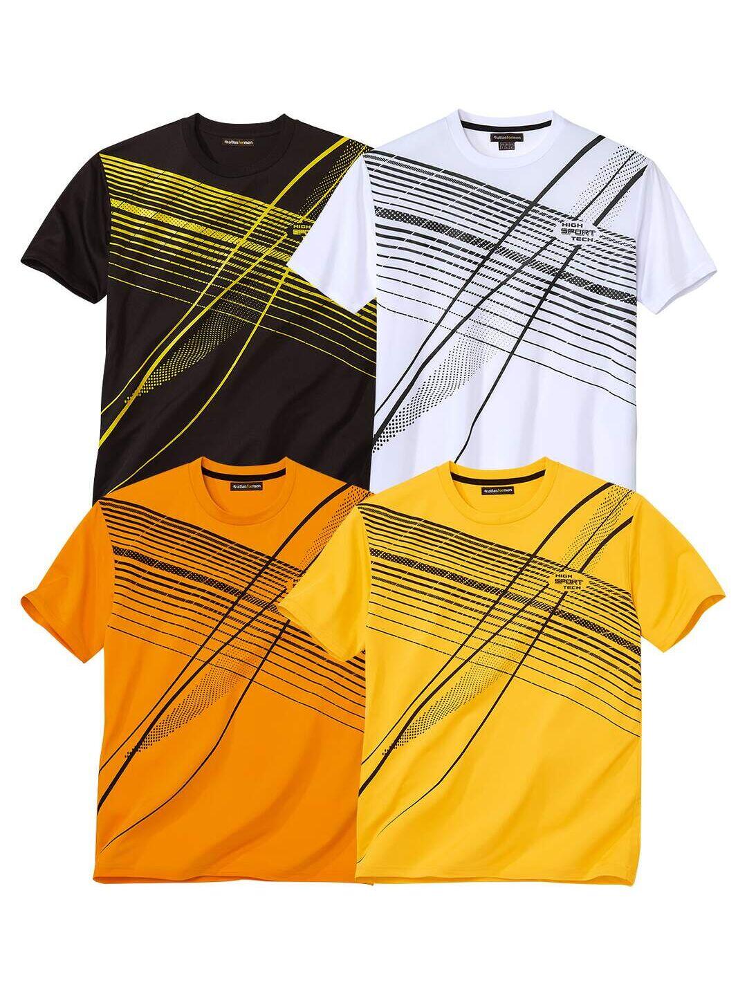 Lot de 4 Tee-Shirts Imprimés Sport 1/6