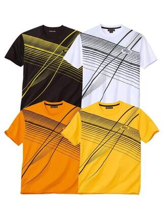 Lot de 4 Tee-Shirts Imprimés Sport