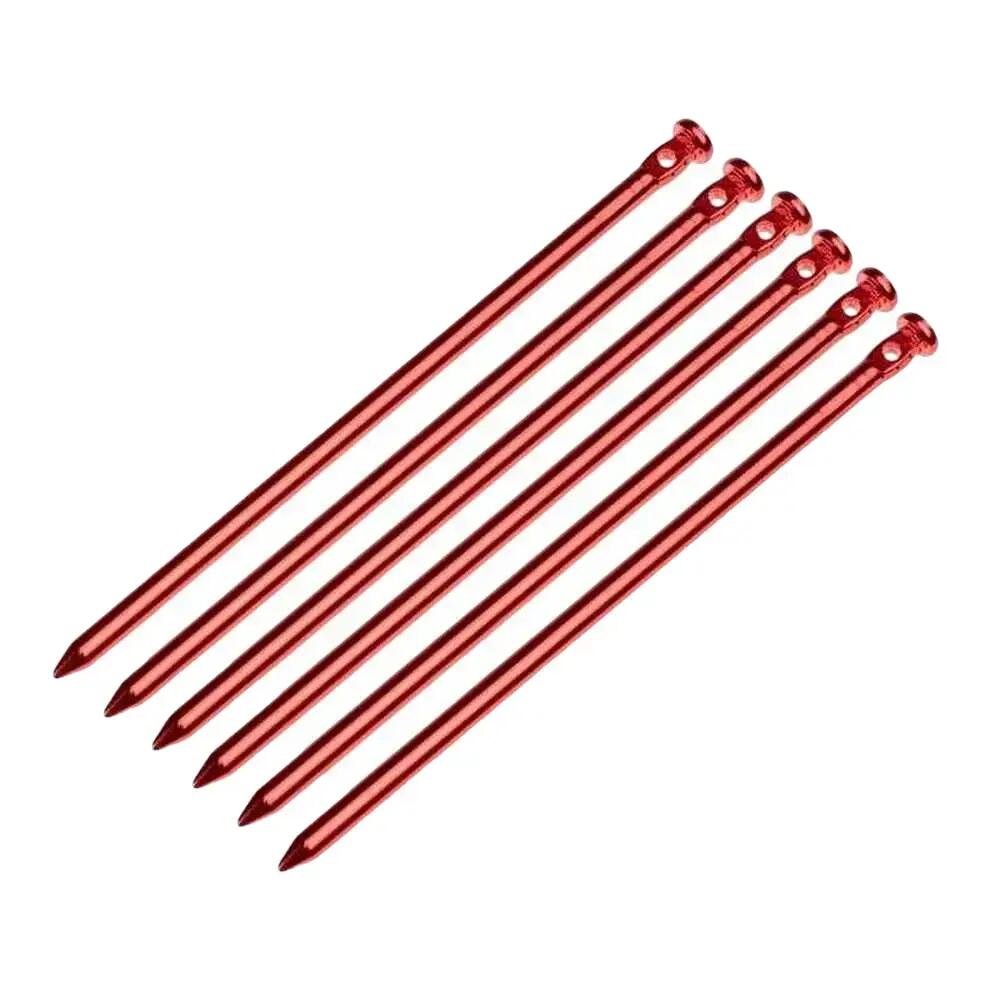 Alupeg Tent Peg (Pack of 6) (Red)