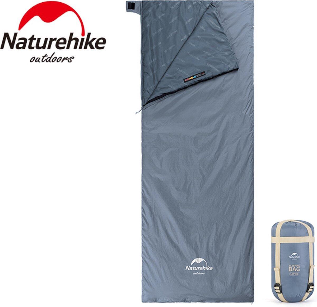 Lichtgewicht Slaapzak Volwassenen 0,76 kg 205x85 cm Comfort 15°C Blauw 1/5