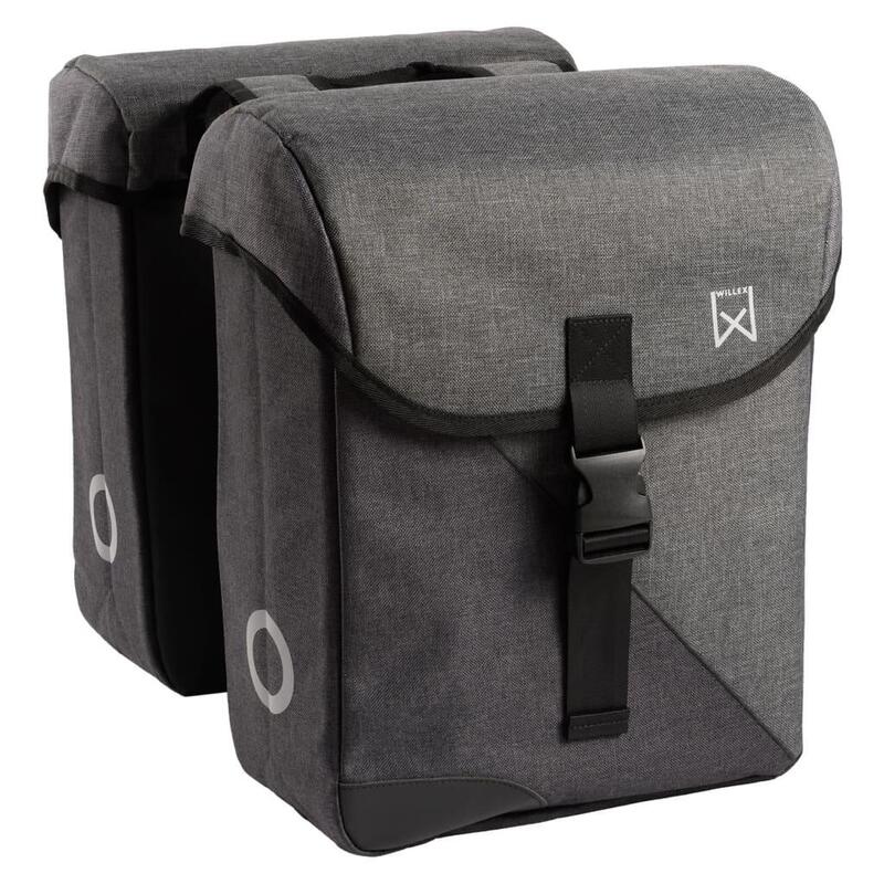 Willex Bicycle Panniers 800 24 L Grey and Black