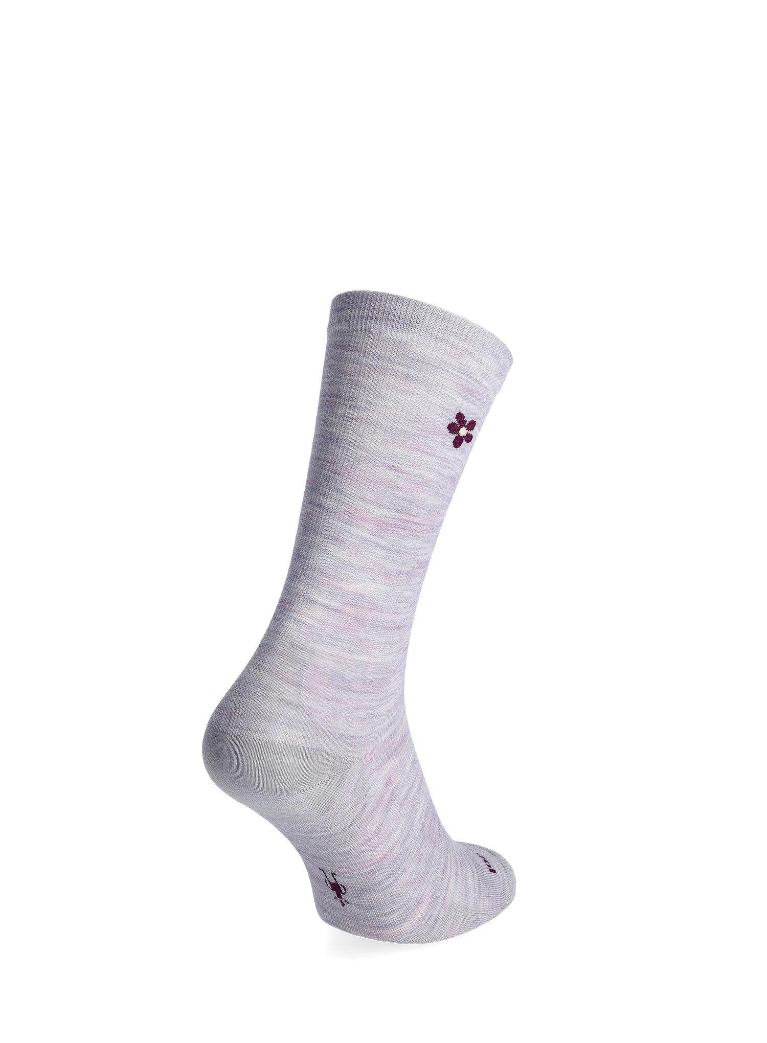 Skarpety merino damskie Smartwool Everyday Groovy Bloom Crew Socks 3/5