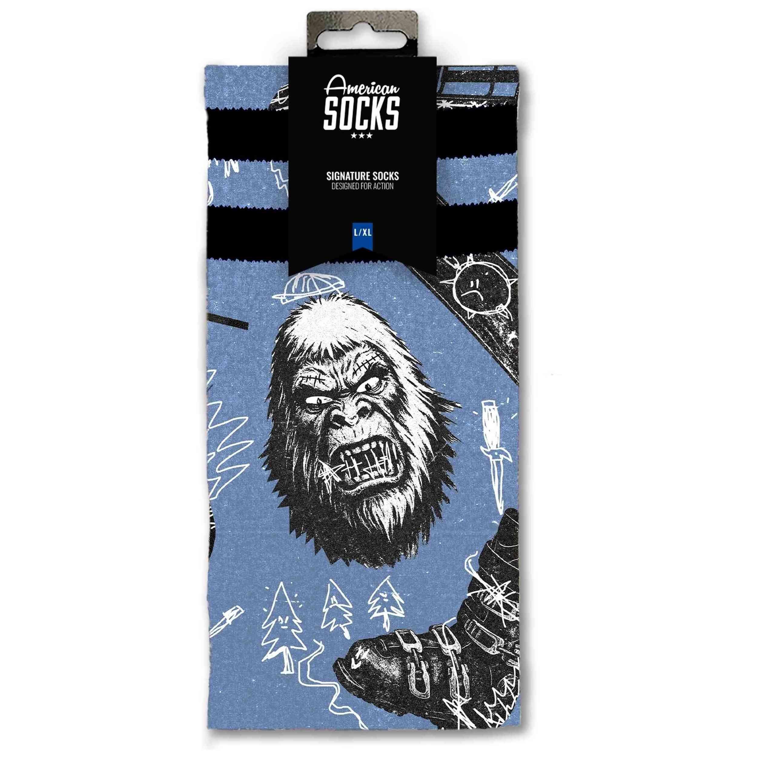 Meias American socks modelo Powder para unissex 3/3