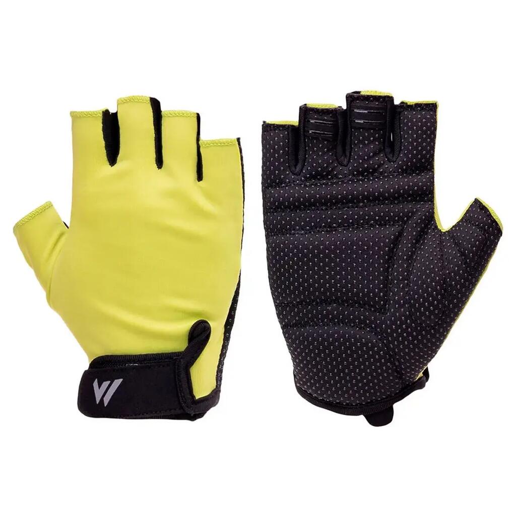 Gripse Fingerless Gloves (Lime Punch)