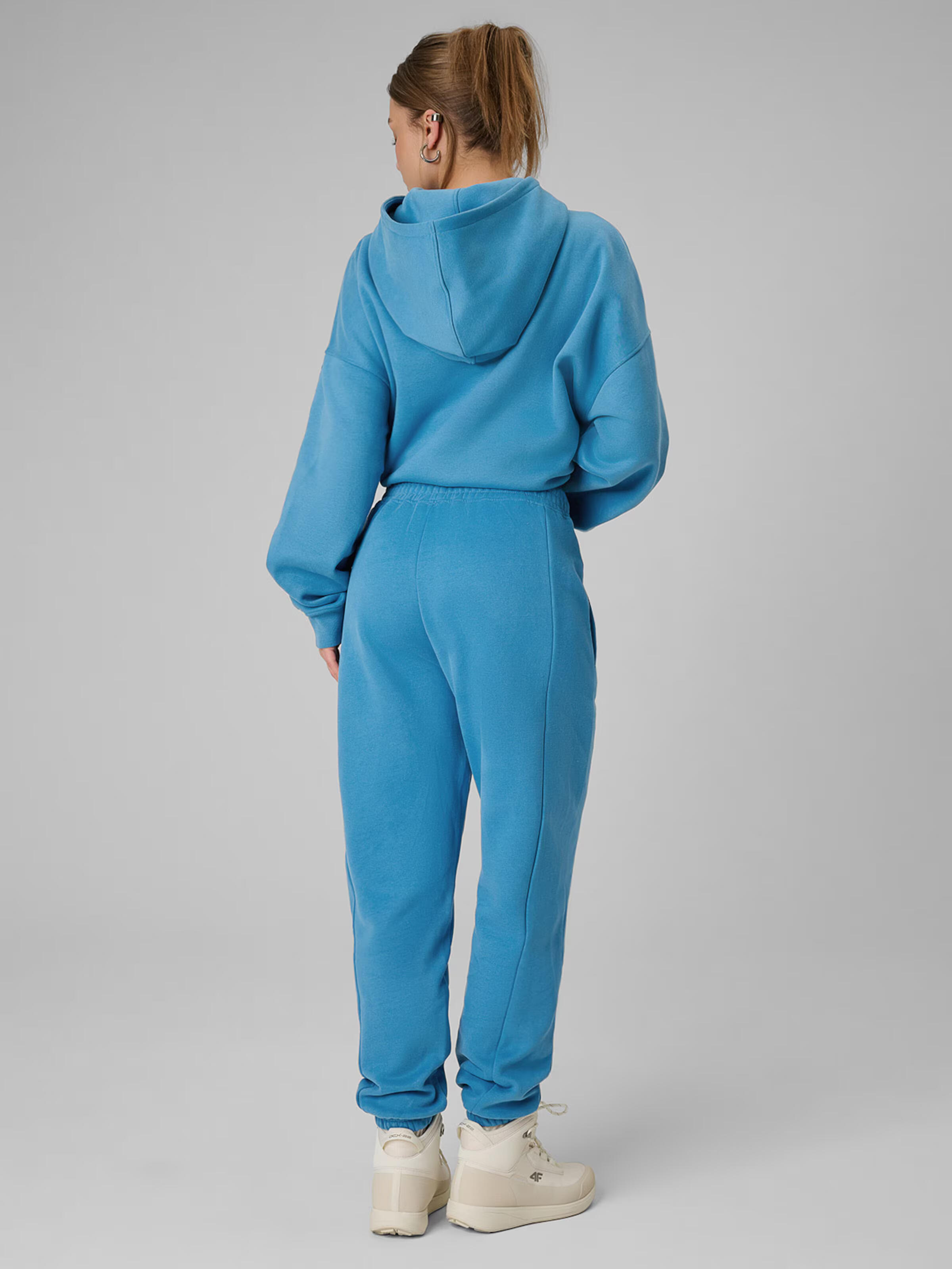 Spodnie dresowe joggery damskie 4F 4FRSS26TTROF1724 7/7