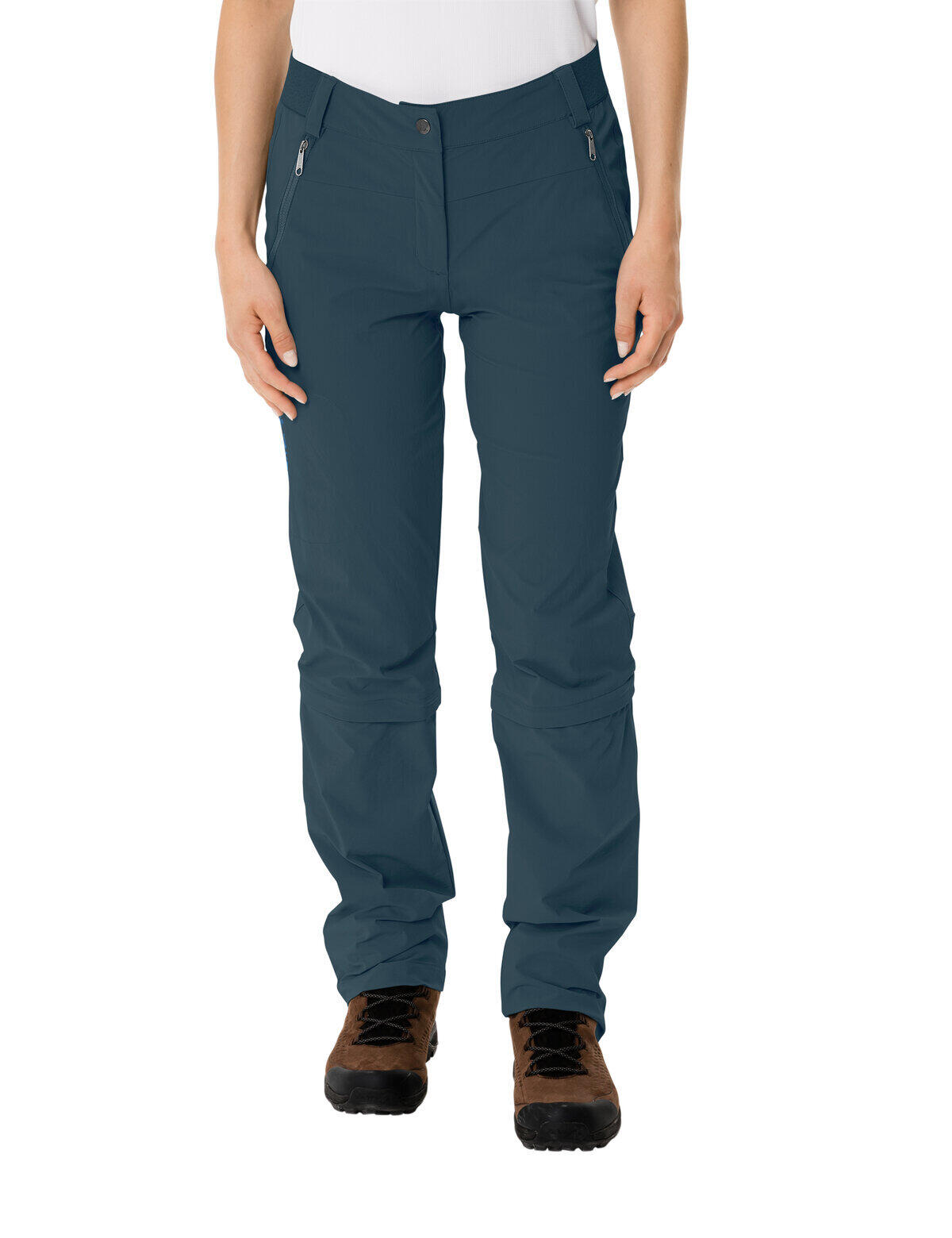 VAUDE Hosen Women's Farley Stretch Capri T-Zip Pants III 3/7