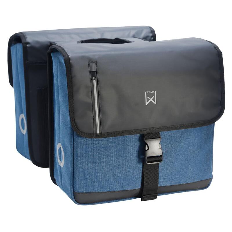 Willex Double Business Bag 40 L Black and Blue