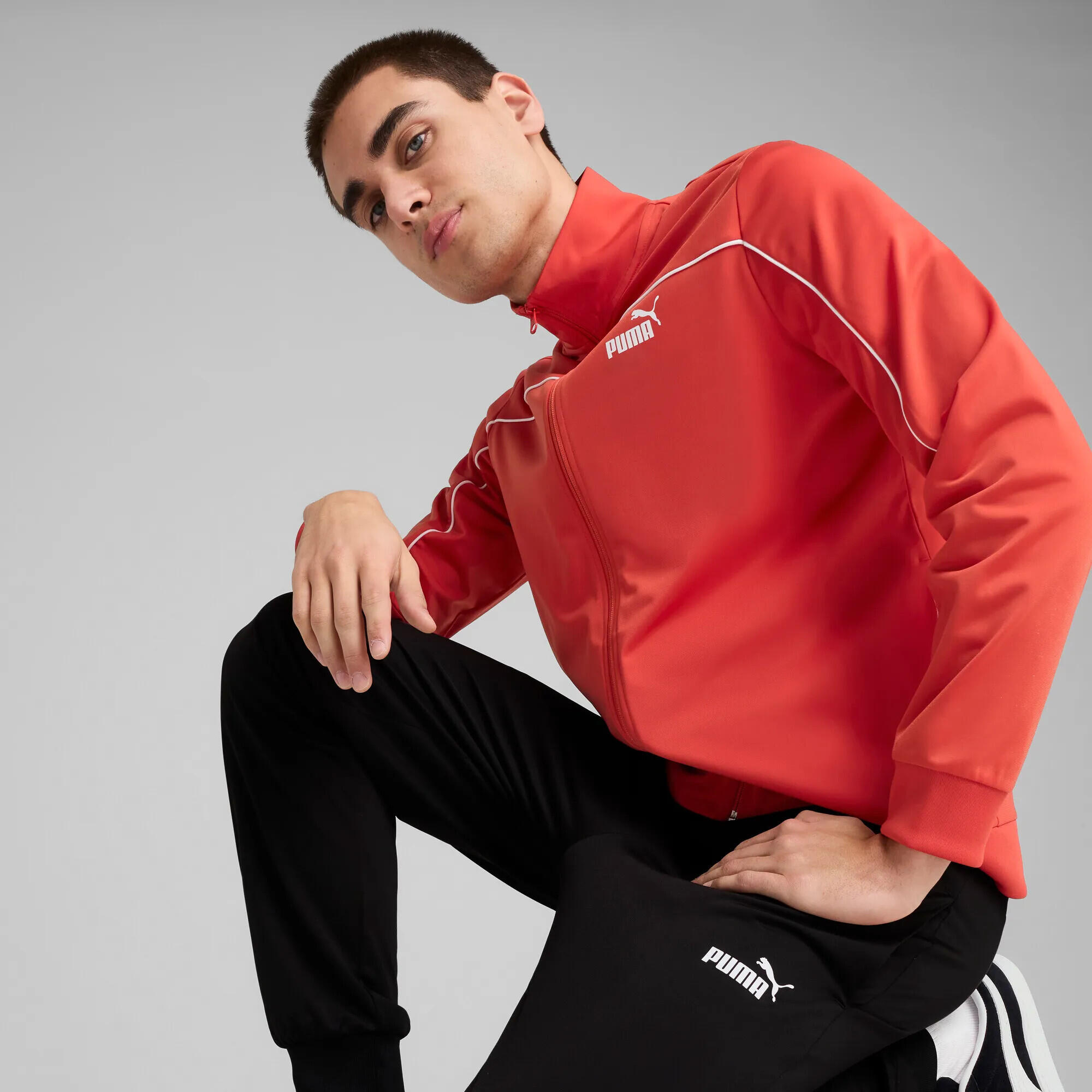 Puma Herren Trainingsanzug Poly Piping Suit 684852 6/13