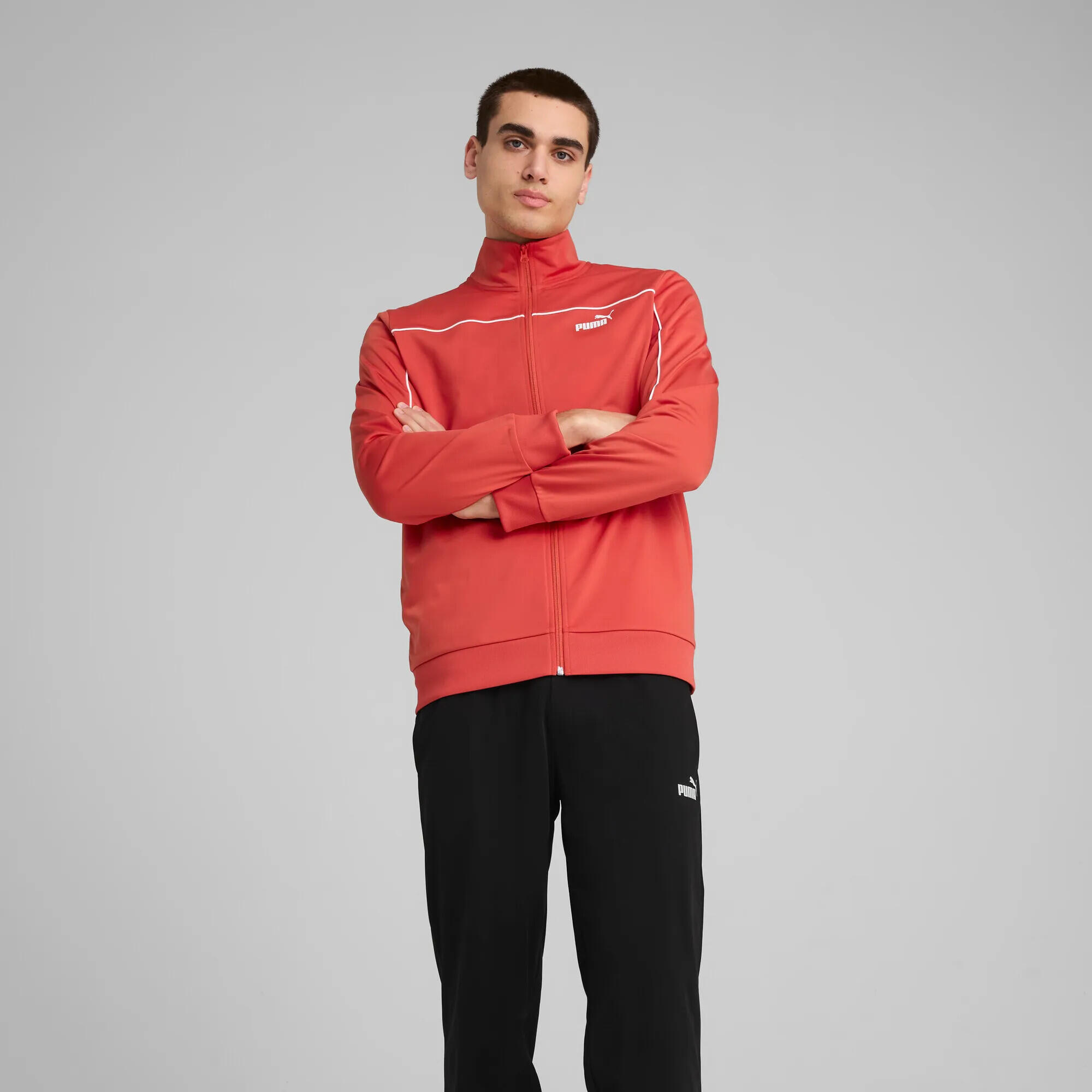 Puma Herren Trainingsanzug Poly Piping Suit 684852 4/13