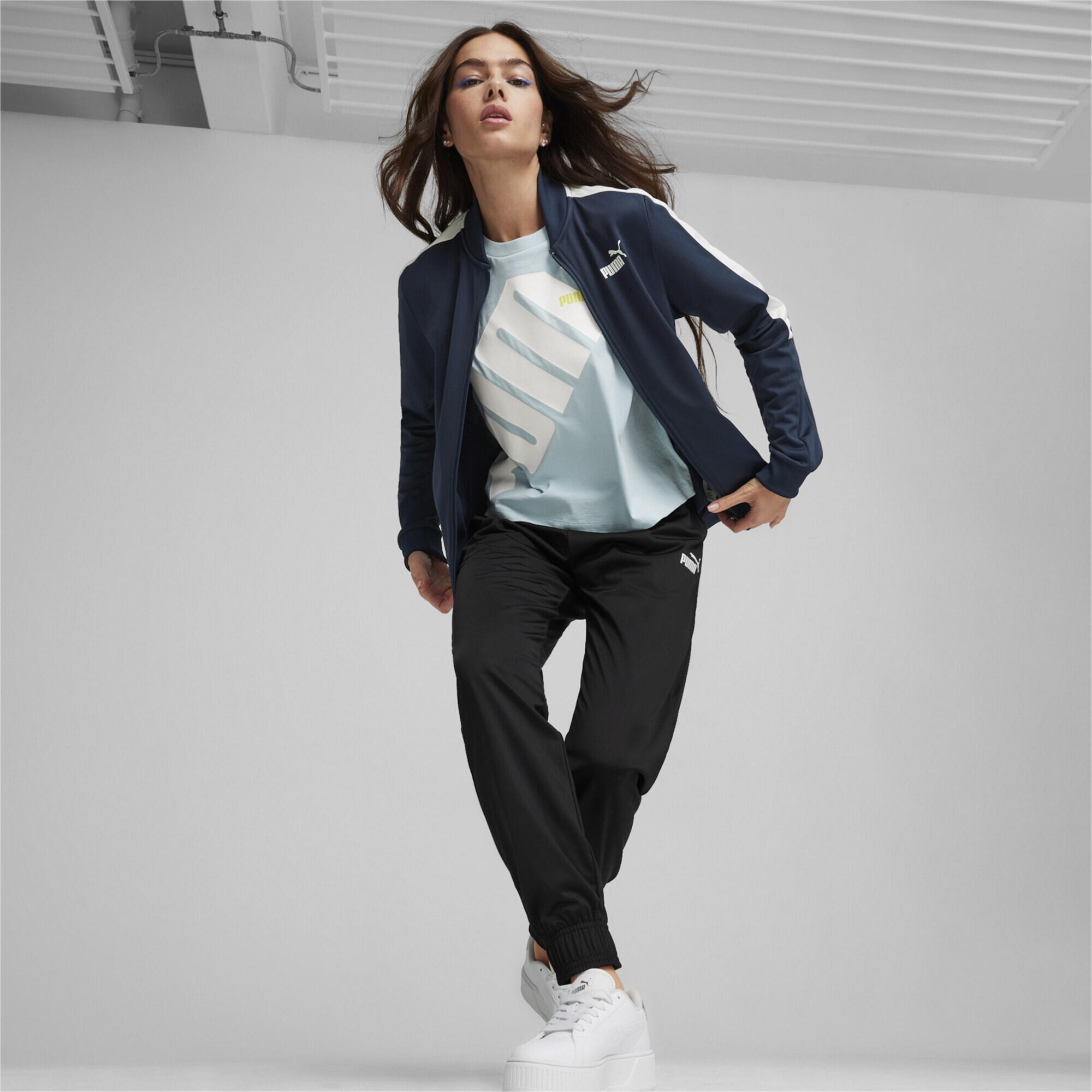 Puma Damen Trainingsanzug Baseball Tricot Suit cl 679627 5/6