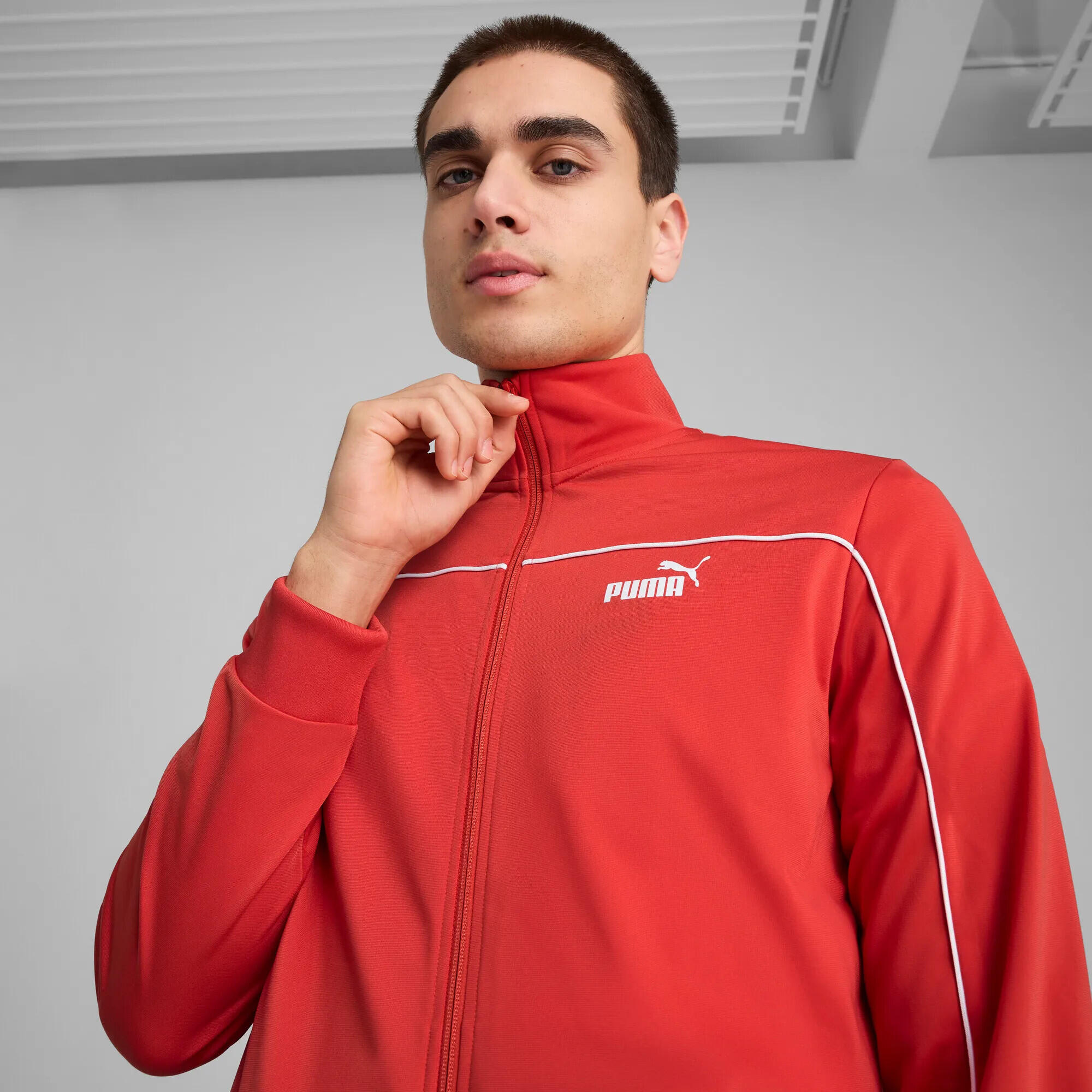 Puma Herren Trainingsanzug Poly Piping Suit 684852 3/13