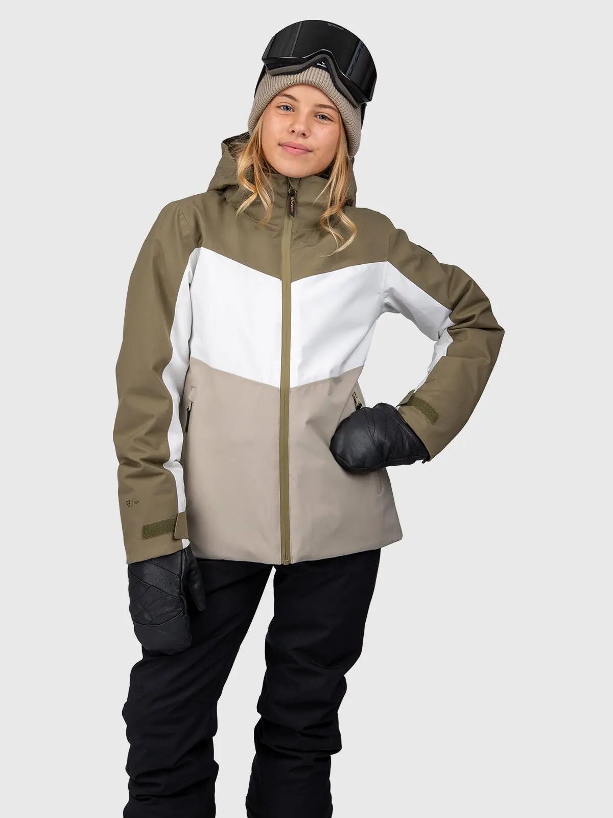 Montacy Filles veste de neige sports d'hiver Hydrofuge 10K Fungi 4/6