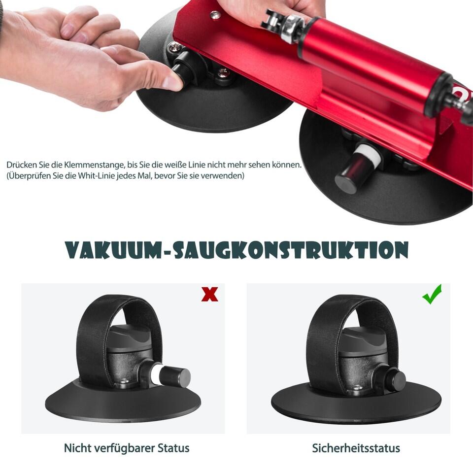 ROCKBROS Dachträger Saugnapf Fahrradhalter Für 3 Fahrräder 4/6