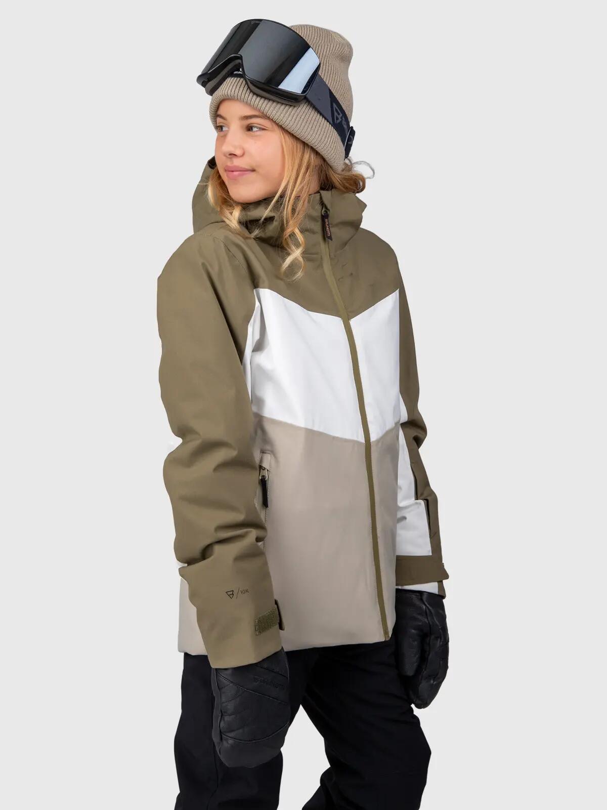 Montacy Filles veste de neige sports d'hiver Hydrofuge 10K Fungi 5/6