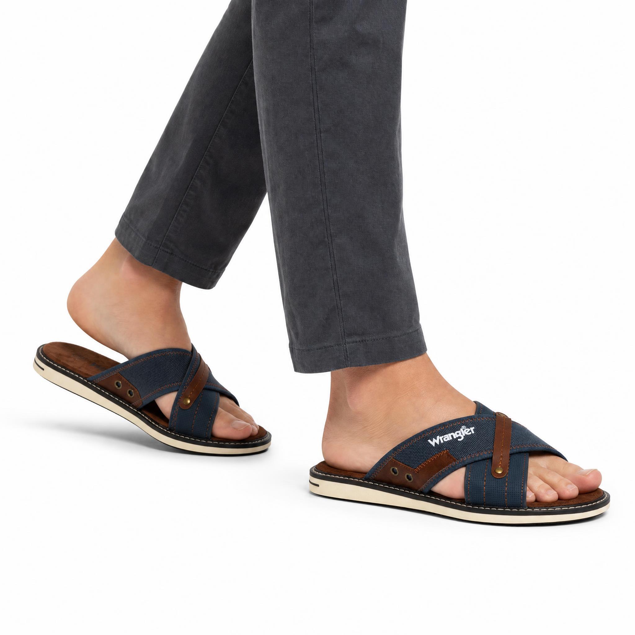 Klapk męskie Wrangler CALVIN SLIDER MEN LOW 5/5