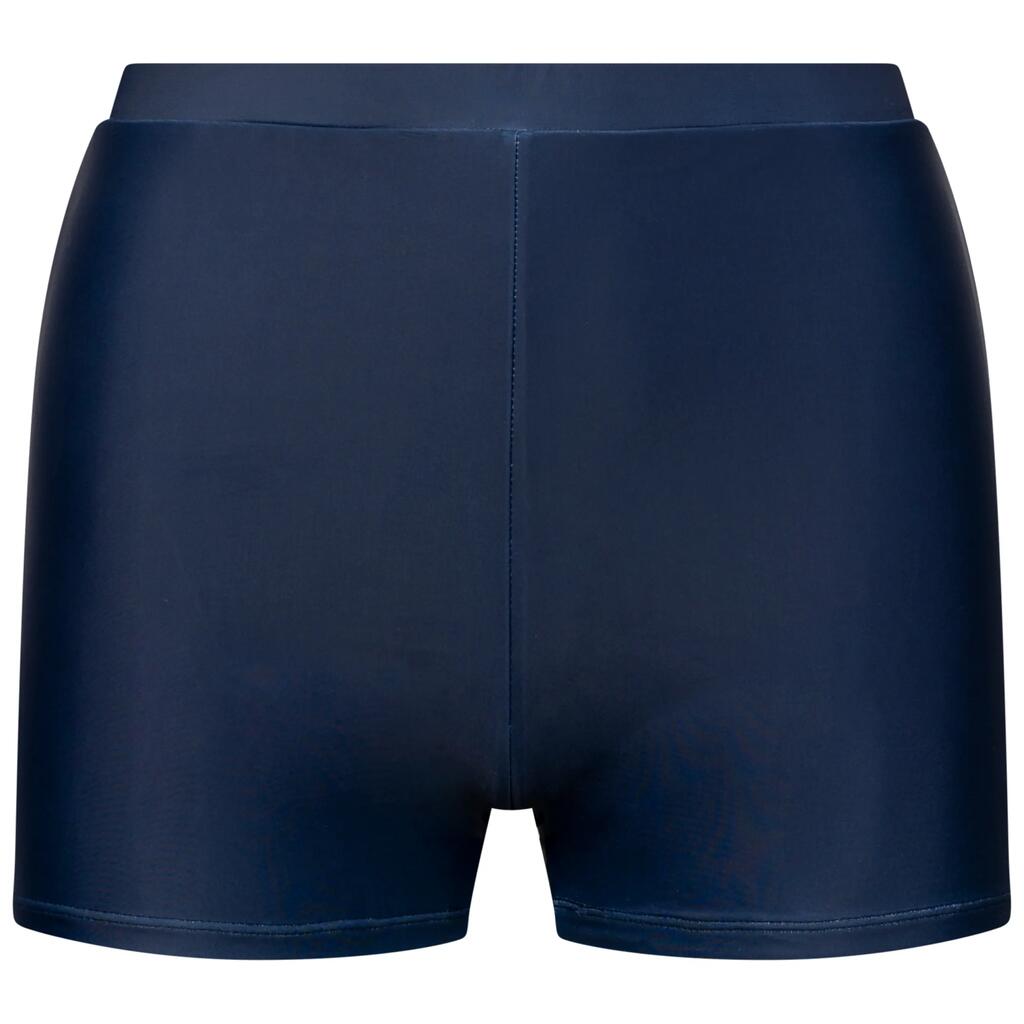 Womens Fully Lined Stretch Fabric Reflective Logo Swim Shorts - Kristie