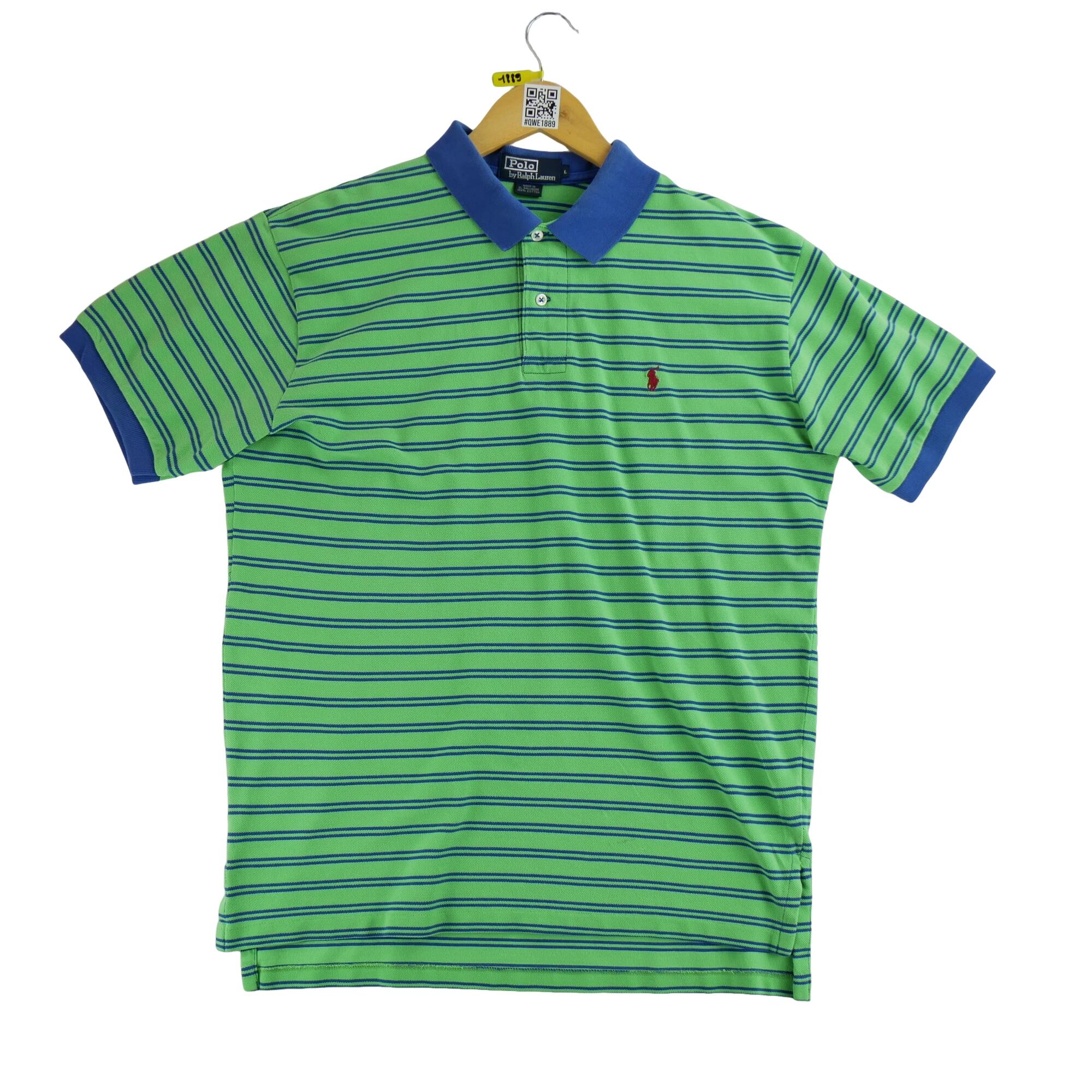 Second life - Polo Ralph Lauren męskie krótki rękaw zielone - Stan dobry 2/7