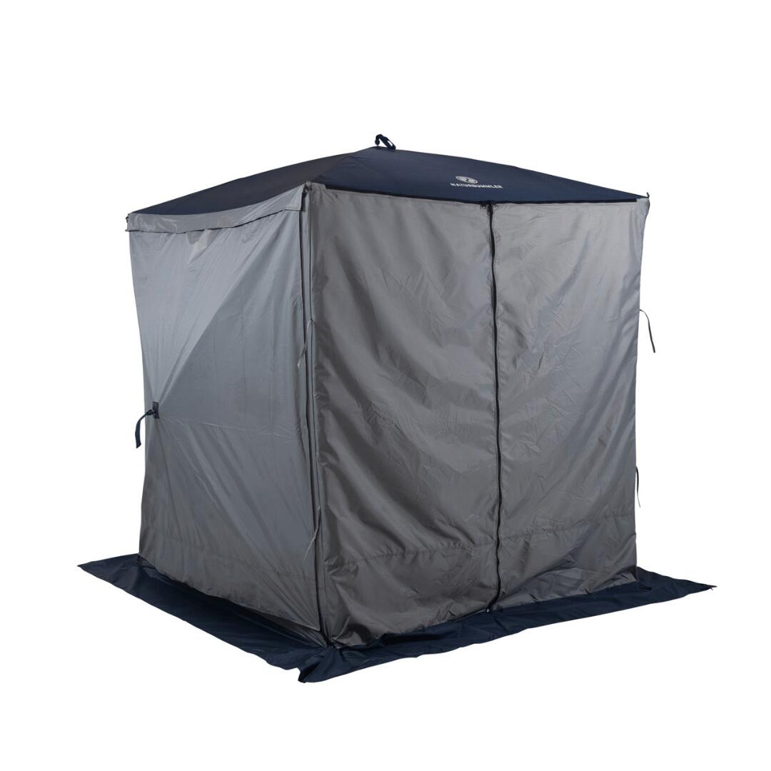 Camping Seitenwände für Faltpavillon 4 Personen Klett Windschutz CampBase L 1/2