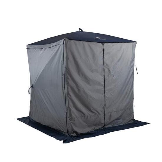 Camping Seitenwände für Faltpavillon 4 Personen Klett Windschutz CampBase L