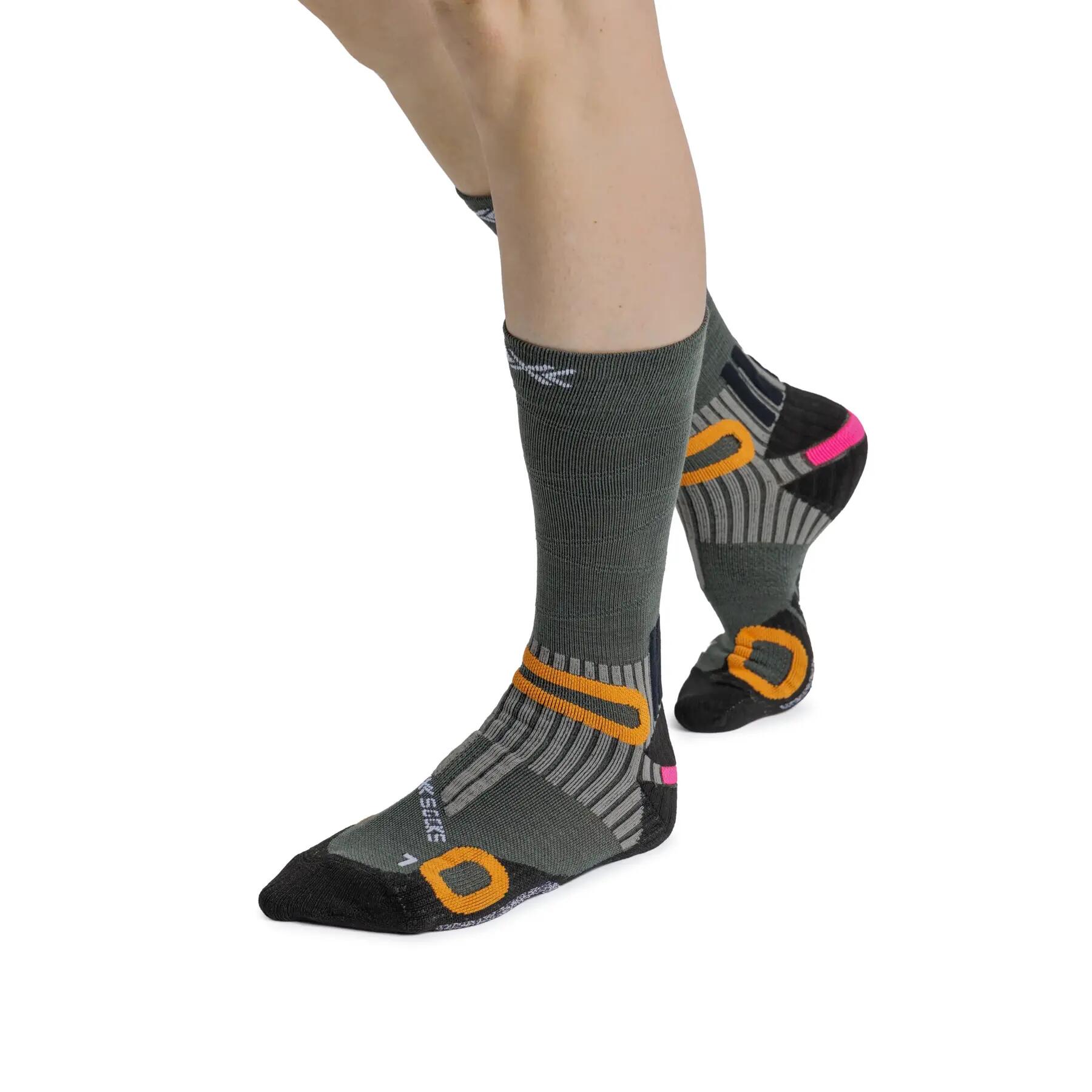 Meias X-Socks Anatomix Merino Crew 2/4