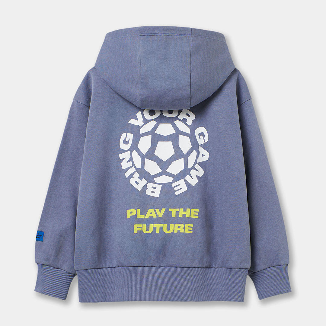 Sudadera azul FIFA WORLD CUP 2026 X Boboli 2/4