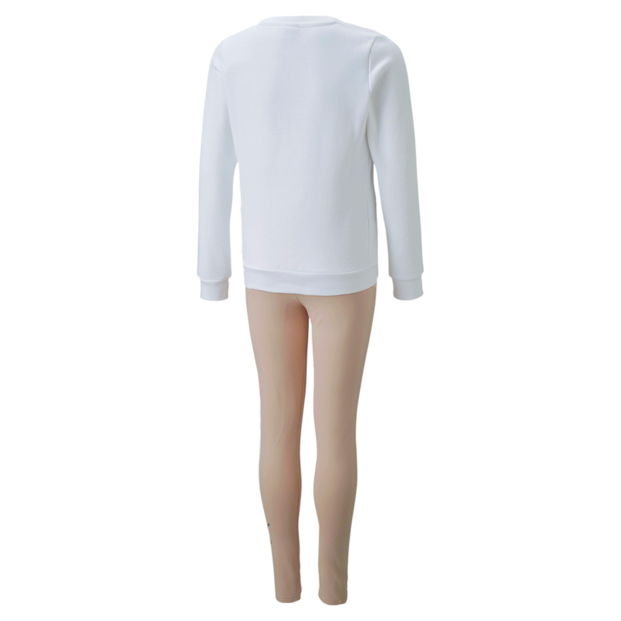 Kinder Trainingsanzug LOGO CREW FL & LEGGINGS SET 3/3