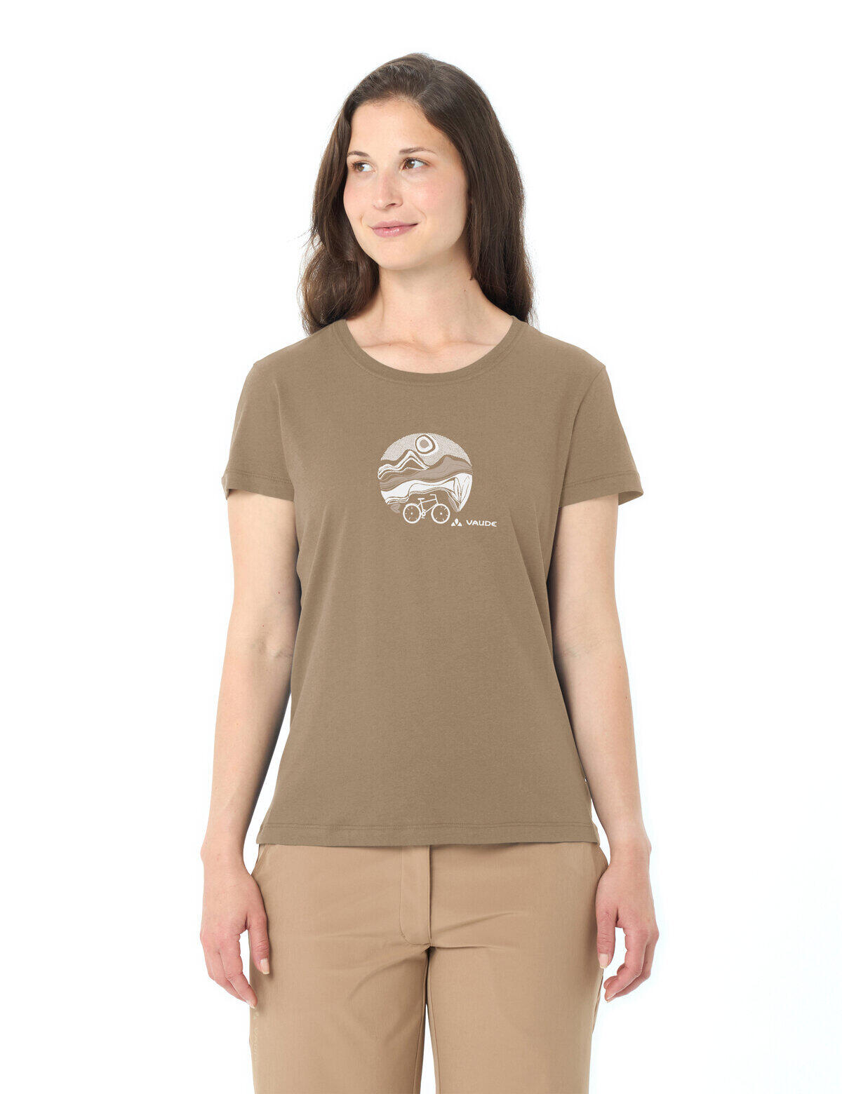 Camiseta de ciclista para mujer con cuello en V 3/7