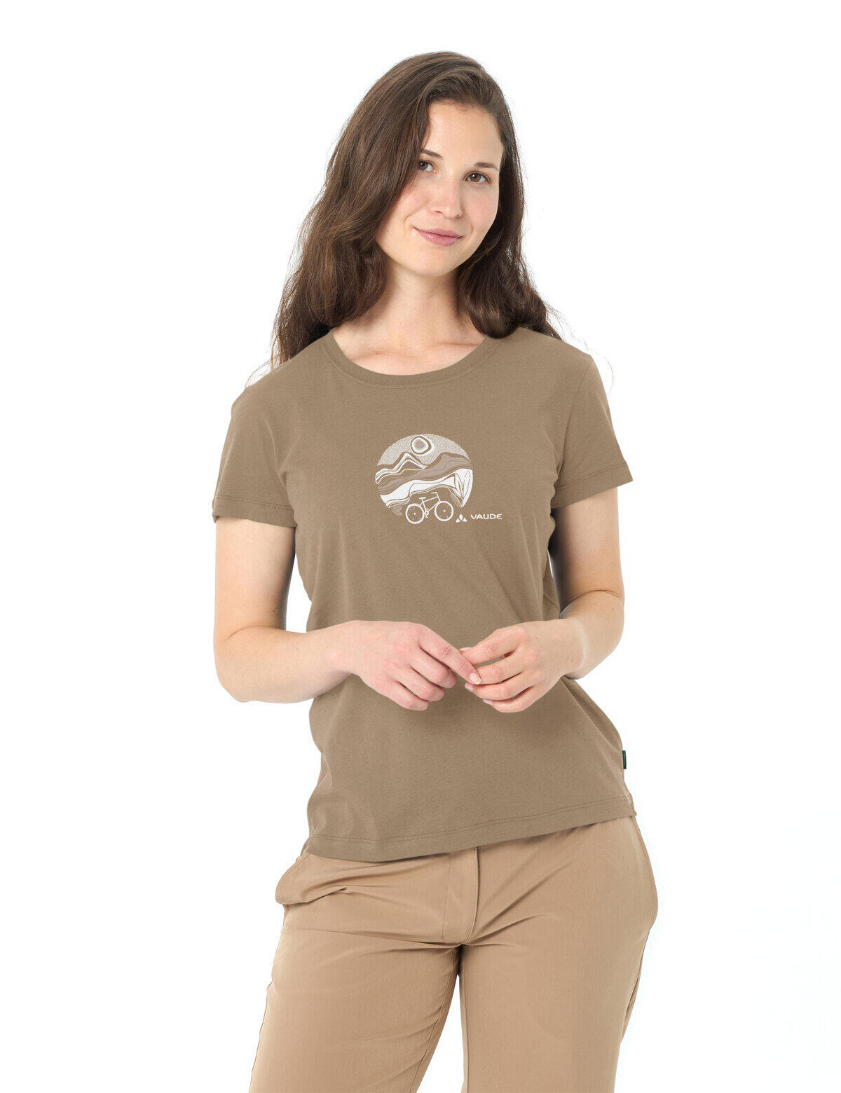 Camiseta de ciclista para mujer con cuello en V 7/7