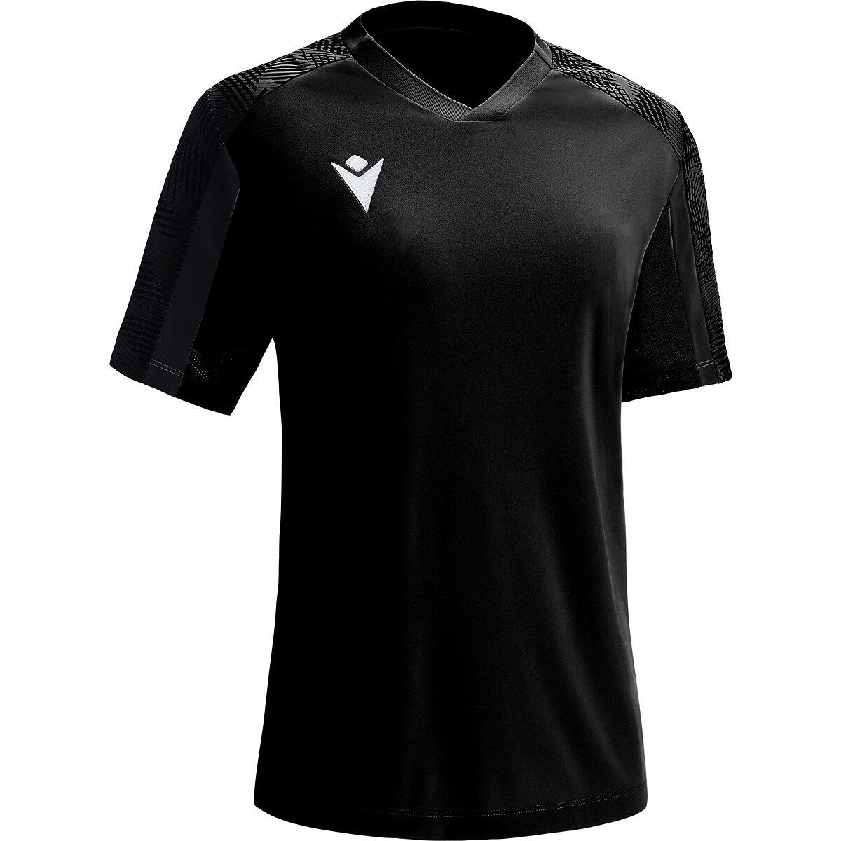Macron Bellatrix Maillot Manches Courtes Femmes - Noir / Gris Foncé 1/3